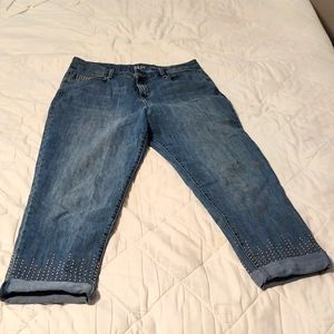 Crop jeans